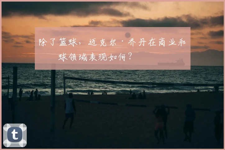 除了篮球，迈克尔·乔丹在商业和棒球领域表现如何？
